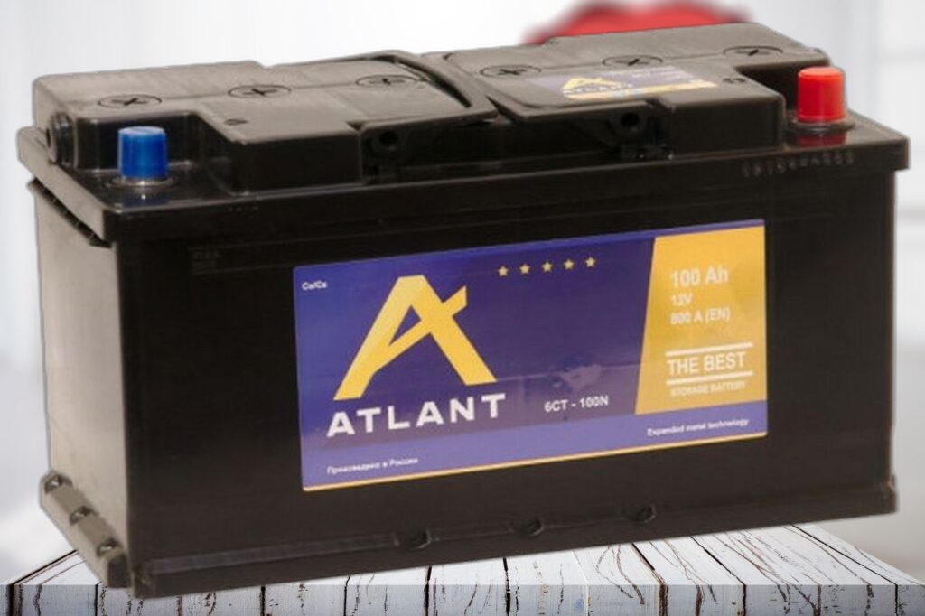 ATLANT 100Ач Обратная 800А