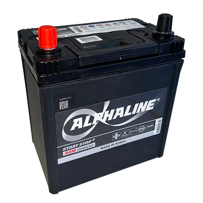 Аккумулятор AlphaLINE JIS AGM AX S34B20R 35Ач Прямая 340А