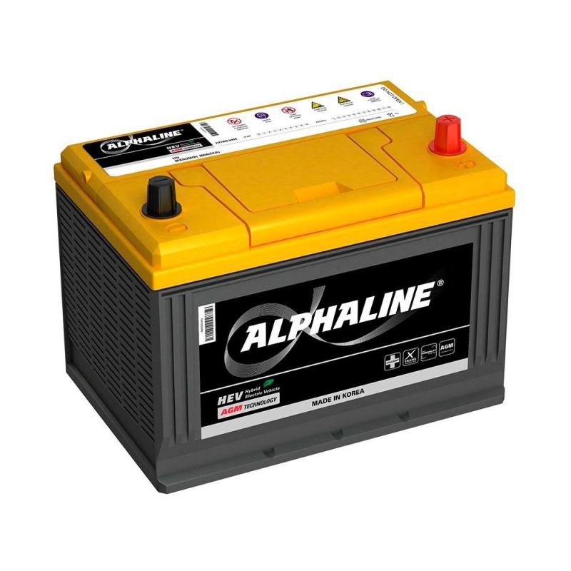 Аккумулятор AlphaLINE JIS AGM AX S65D26L 75Ач Обратная 750А