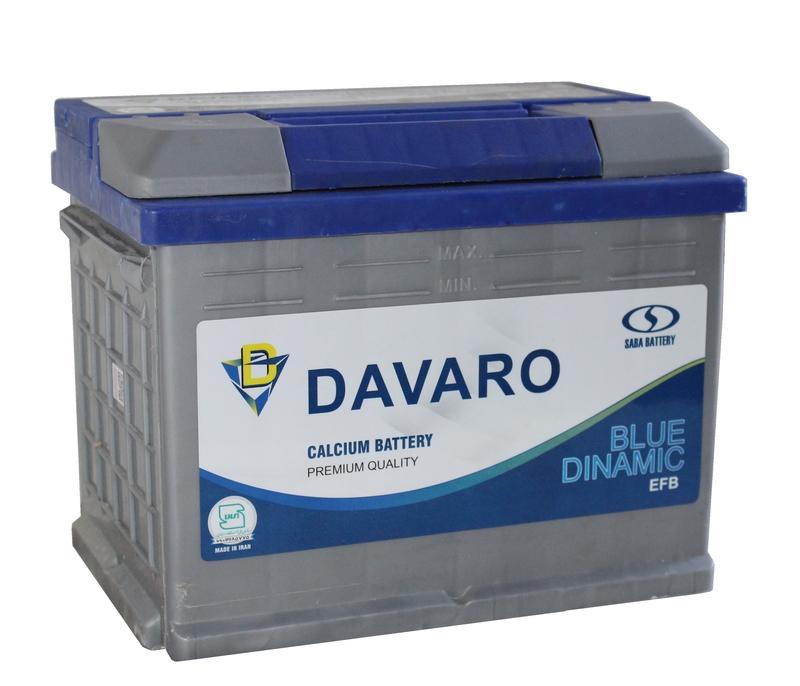 Аккумулятор DAVARO Blu Dinamic 65Ач Прямая 700А